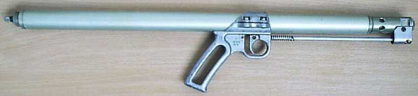 The pneumatic РПБ-1 speargun