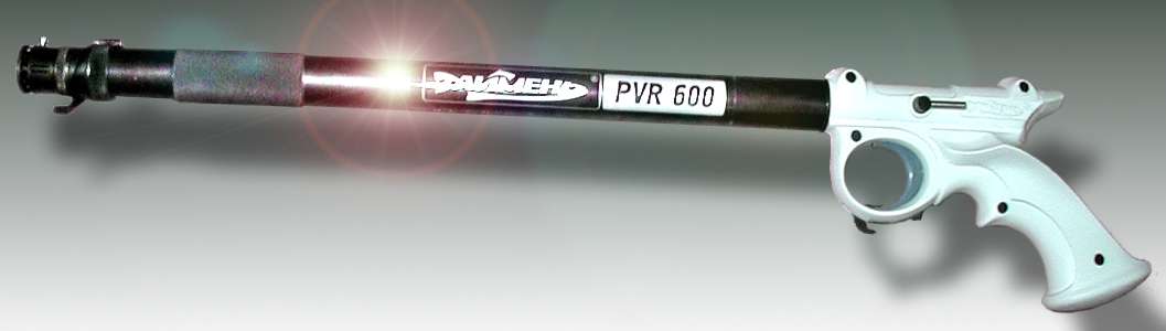 The pneumovacuum PVR 600 speargun.